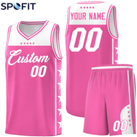 Ensemble de shorts et maillots de basket-ball professionnels personnalisés, uniforme de basket-ball imprimé sur mesure pour les équipes, logo personnalisé, nom de l'équipe, 100% polyester, séchage rapide