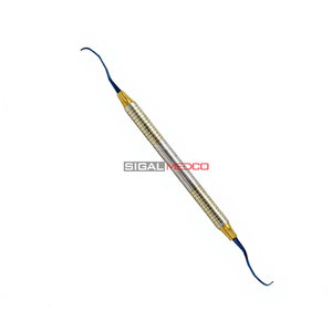 Curettes dentaires Gracey 11/12 à double extrémité, pointe en titane, instrument dentaire en acier inoxydable allemand pour détartrage parodontal et racinaire - Product Image 2