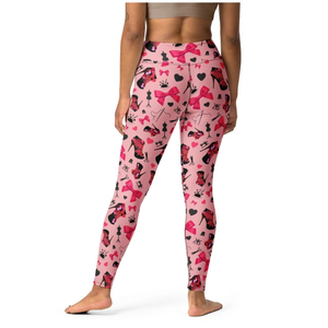 Sublimation Standard <b>Thickness</b> Elastic Waist Women's <b>Leggings</b> Tight Slim Fit Running Gym Ladies Tight Trouser <b>Legging</b> For Adults - Product Image 2