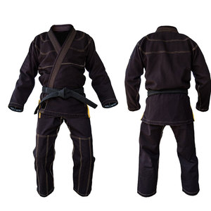 Kimono de BJJ para Hombre Adulto, Verde Oliva, 100% Algodón, Duradero, Corte Regular, Ropa de Artes Marciales, Cinturón Negro Incluido - Product Image 5