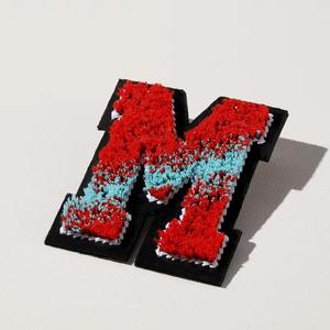 Custom Embroidery Patch Iron On Heat Press Patches for Clothing Hats Bags Apparel with Personalized Logo <b>Badge</b> Wholesale OEM - Product Image 3