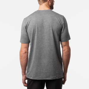 Camiseta de Hombre 100% Algodón Peinado, Lisa, Casual, de Manga Corta, Secado Rápido y Transpirable, Venta al Por Mayor - Product Image 2