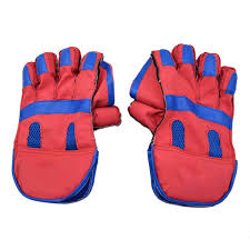 Guantes de Cricket Blancos de PVC, Grosor de 13-16 mm, Cierre a Presión, Transpirables, Tejidos y Sin Costuras, para Mano Derecha, Estilo Deportivo - Product Image 4