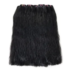 100% Remy Weft Straight Highlighted Full Lace <b>Wig</b> Long <b>Black</b> Hair Natural Wave Texture Human Weft Customizable Hair - Product Image 4