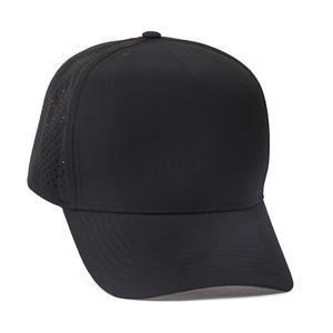 Gorra de Béisbol Personalizada de Alta Calidad, Estilo A-Frame de 5 Paneles, Tela de Jersey de Algodón, Logotipo Bordado en 3D, Gamuza de Dos Tonos, Deportiva - Product Image 2