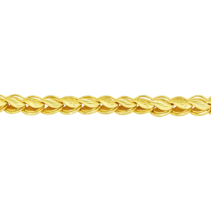 กำไลข้อมือทองชุบ 14K 18K 24K ลายเกลียวเชือก สำหรับผู้ชาย สวมใส่ได้ทุกวัน สไตล์ดูไบ ทำจากทองเหลือง แฟชั่นกำไลข้อมือขายส่ง - Product Image 2