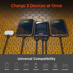 ClearCharge Power Bank Trasparente da 10000mAh con PD, Caricabatterie Portatile ad Alta Capacità per Dispositivi Smart - Product Image 5