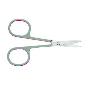 Ciseaux à ongles en acier inoxydable avec lames droites et tranchantes, poignée ronde, durables, pour adultes, utilisation en manucure - Product Image 4