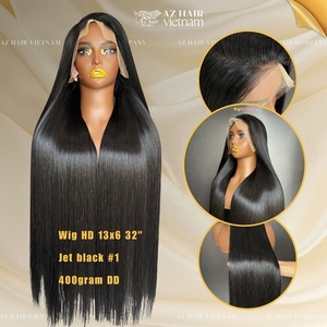 Wholesale Price Vietnamese Remy <b>Hair</b> Extensions Long Lasting Bone Straight Wig Raw Virgin Human <b>Hair</b> Machine Double Weft 400g - Product Image 2
