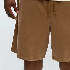 Pantalones Cortos de Diseño de Alta Calidad para Hombre, Material de Felpa Cómodo con Efecto Lavado, Corte Holgado para Verano, con Logotipo Personalizable 2026 - Product Image 3