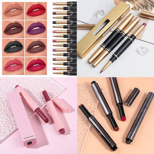 <b>Cream</b> Lipstick Private Label Mineral Velvet <b>Lip</b> Color High Pigment Moisturizing Long Lasting Matte Finish Makeup - Product Image 2