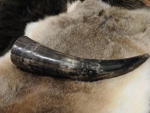 Custom Made Drinking <b>Horn</b> Beautifully Crafted Viking Engraved Drinking <b>Horns</b> Ideal for Stand for Beer Natural <b>Horns</b> <b>Drinks</b> - Product Image 3