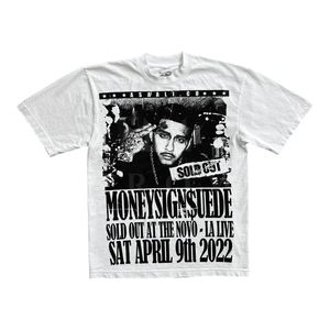 Camiseta gráfica para hombre, moderna, estampada, de algodón, perfecta para la moda urbana y el uso diario informal. - Product Image 5