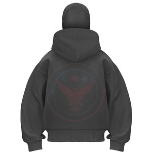 Nouvel Arrivage – Sweat à Capuche Double Ample Décontracté Hiver Haute Qualité Dernier Cri – Vente en Gros Essentiels - Product Image 2