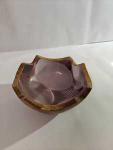 Tazón de Madera Hecho a Mano, Ecológico y No Tóxico, Diseño Clásico para Fiestas - Product Image 3