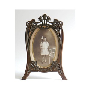 Cadre photo en métal doré ivoire de haute qualité et premium avec couvercle, personnalisé, magnifique pour la décoration intérieure - Product Image 1