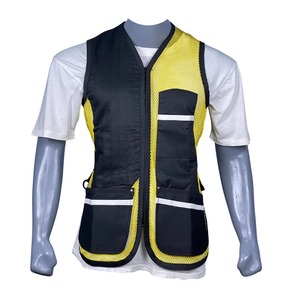 Gilet de tir en maille pour homme personnalisé - Gilet léger et respirant pour le tir sur argile et la chasse |   Logo personnalisé OEM |   Rehex Impex - Product Image 1