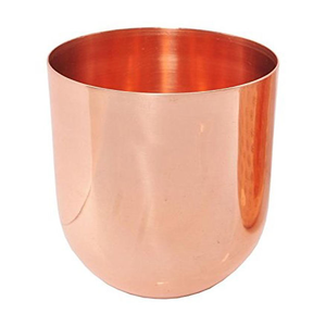 Copper Tumbler Set With Reusable <b>Metal</b> <b>Straws</b> Drinking Cups Cleaning Brush Mirror Finish Beverage Glass Gift Collection - Product Image 5
