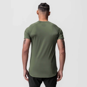 T-shirt en coton personnalisé pour homme, style streetwear décontracté, mode estivale, commande en gros, vêtements tendance de haute qualité - Product Image 3