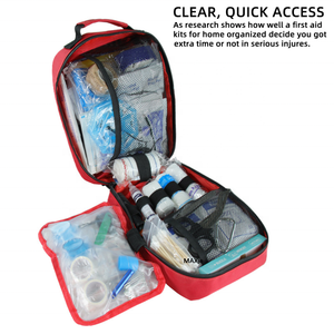 Botiquín <span class=keywords><strong>de</strong></span> Primeros Auxilios Firstime <span class=keywords><strong>de</strong></span> 400 Piezas con Suministros Médicos para el Hogar, Exteriores, Oficina, Auto, Viajes, Camping y Senderismo - Product Image 3