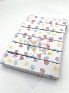 Caja de Cartón para Pinzas de Pestañas con Diseño de Corazón en Color Personalizado, Impresión de Logotipo y Diseño Personalizado - Product Image 5