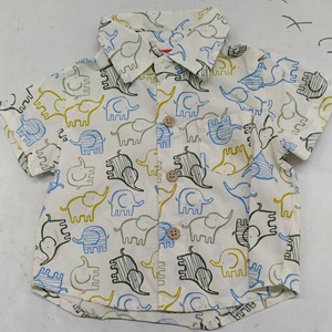 ชุดเสื้อและกางเกงสำหรับเด็กผู้ชายชุดเสื้อและกางเกงพิมพ์ลาย AOP - Product Image 1