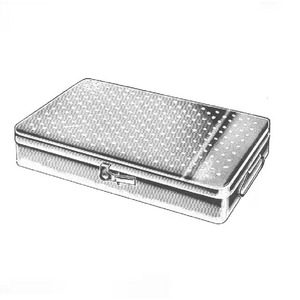 Surgical Sterilization Tray Surgical Holloware <b>Instruments</b> Surgical <b>Instrument</b> Sterilization Container Surgical Storage Tray - Product Image 4