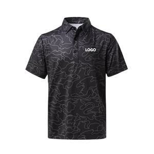 Chemises polo pour hommes à manches courtes, respirantes et légères, avec impression personnalisée, logo personnalisé, t-shirts polo - Product Image 6