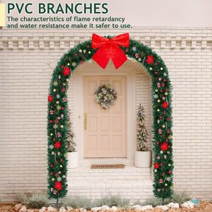 Realistic PVC Artificial Christmas Tree Archway Decoration Indoor Outdoor Festival Party Wedding Indoor Outdoor Realistic PVC - Product Image 3