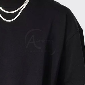 T-shirt surdimensionné pour l'été, t-shirt personnalisé avec logo sur mesure, t-shirt surdimensionné à marque privée en vente - Product Image 3
