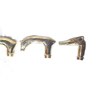 Bastón de madera para caminar, bastón de paraguas, manijas hechas de latón - Product Image 1