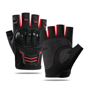 Gants de moto mi-doigts pour hommes avec écran tactile – Nouveauté très prisée pour l'été, l'entraînement en extérieur, le cyclisme et le tir - Product Image 3