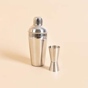 Ensemble de shaker à cocktails en acier inoxydable de luxe 750 ml, kit de barman pour mélanger les boissons, les mocktails et les cocktails, en gros - Product Image 1