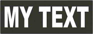Custom Laser Night Reflective Logo Tactical <b>Patches</b> Badge Clothing OEM Supplier - Product Image 4