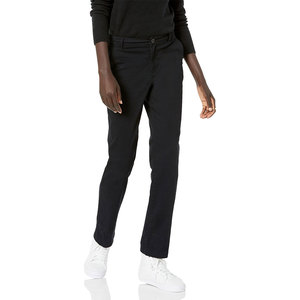 Pantalon chino pour femme style streetwear, design classique unique, simple, décontracté, léger, écologique, emballage personnalisé - Product Image 1