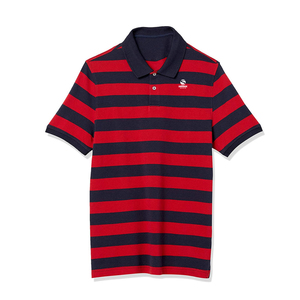 Camisetas Polo Deportivas al por Mayor para Gimnasio y Fitness, Color Rojo y Negro, Camisetas Polo Lisas Extra Grandes para Hombre - Product Image 1