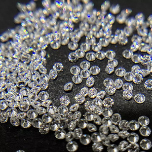 Diamant de laboratoire cultivé en vrac, haute demande, 0,5 ct, rond, couleur D, pureté VVS, brillance calibrée - Product Image 4