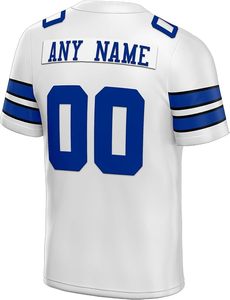 Camiseta de Fútbol Americano Bordada para Hombre al por Mayor, Camisetas de Rugby de Todos los Equipos, Logotipo Personalizado, 100% Poliéster, Malla Transpirable - Product Image 5