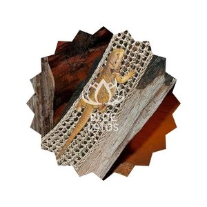 Hamac en bois et jonc de mer pour reptiles, grande et petite taille, tendance 2026, pour gecko, lézard, caméléon, pour grimper, se reposer, décoration de terrarium - Product Image 1