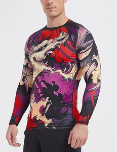 OEM Wholesale Custom <b>Womens</b> <b>Rashguard</b> Long Sleeve Sublimation Quick Dry UV Protection Swimwear Factory OEM Wholesale - Product Image 3