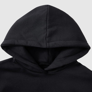 Sweat-shirt à capuche vintage imprimé avec logo personnalisé, en molleton épais 100% coton, séchage rapide, streetwear unisexe - Product Image 5