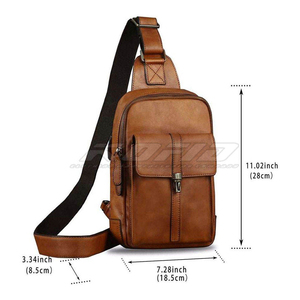 Sac bandoulière léger avec sangle réglable, sac organisateur, logo personnalisé, vente en gros, style coréen - Product Image 3