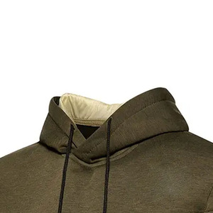 Mens Stylish Hoodies Modern Athletic Fit Hoodie Premium Cotton Blend Casual Lifestyle OEM ODM Manufacturer - Product Image 3