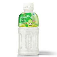 WANA Vietnam Fabrikant Eigen Merk 320ml PET Fles Gevuld met Gevlochten Fruit Puree Natuurlijk Verfrissend Fruitsap Nata De Coco Mango