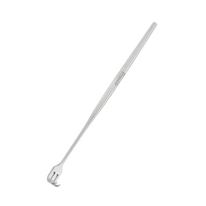 Retractor Small Curve 165 mm 6.12" 4 Prongs Sharp Depth 5 mm Width 9,5 mm Retractor L Shaped Surgical Retractors - Product Image 3