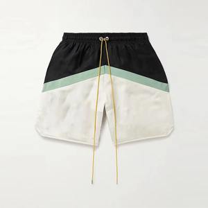 Conjunto deportivo de 2 piezas de poliéster/nailon para hombre, cortavientos, informal, liso, a prueba de viento, para verano. - Product Image 2