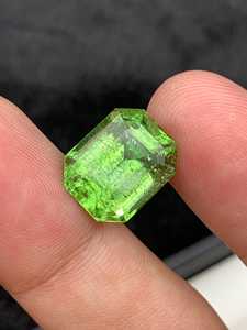 Natural Green <b>Peridot</b> Gemstone Cushion Cut Pakistan Loose Stone For Jewelry Making <b>Ring</b> Pendant Collector Grade Crystal - Product Image 3