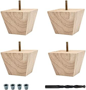 Custom Solid Wood <b>Sofa</b> <b>Legs</b> Square Furniture Replacement <b>Legs</b> Low MOQ Fast Production OEM ODM Direct Factory Manufacturer - Product Image 3