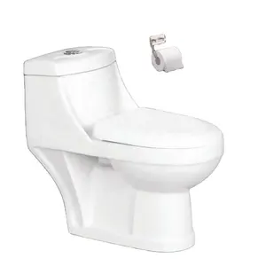Beier-siège de toilette moderne, pour salle de bain, One Piece, avec piège P et s-piège, en céramique, monolock, véhicule, EWC