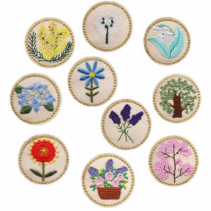 Parches Termoadhesivos de Fieltro No Tejido Bordados a Mano de Alta Calidad con Logotipo Personalizado, Etiquetas con Forma de Marca, Tiempo de Entrega de Muestra de 7 Días - Product Image 2